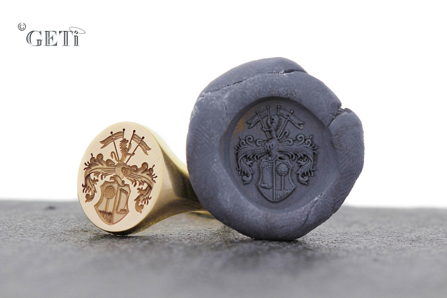 Engraved Signet Ring Handmade Jewellery Uk Odissa