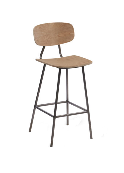 Florence High Stool - Steel Legs