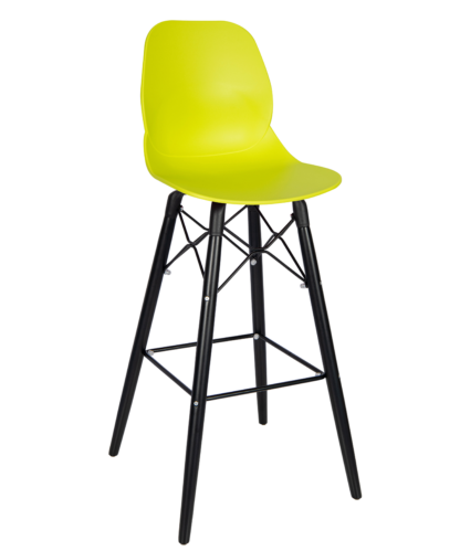 Shoreditch Poseur Height Stool - K Frame (Black)