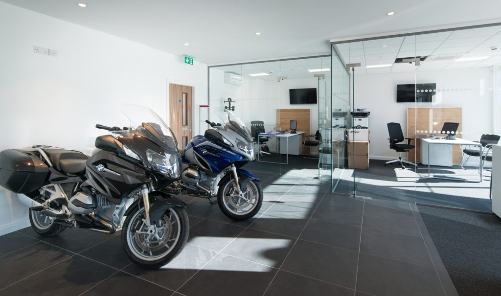 BMW Motorbike Dealership, Preston