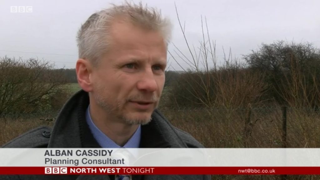 Alban Cassidy on the BBC