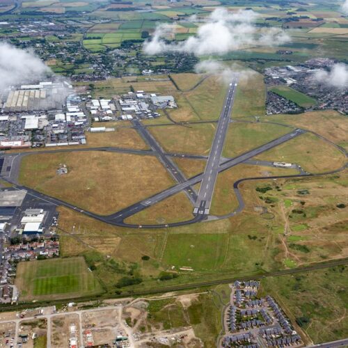 Plans submitted by Cassidy Ashton for new Blackpool Airport