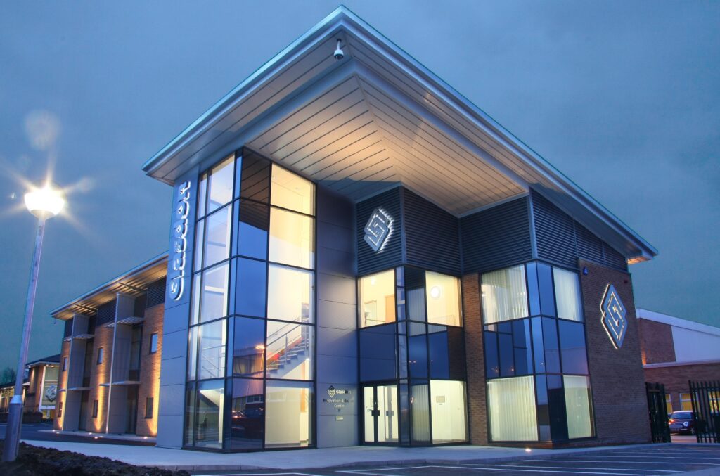 Glasdon Innovation & Export Centre on Preston New Road, Blackpool