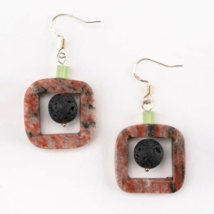 Lava Jasper Earrings