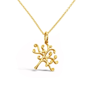 Gold Scots Pine - 9K Yellow Gold