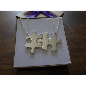 Best Friend Puzzle Necklaces