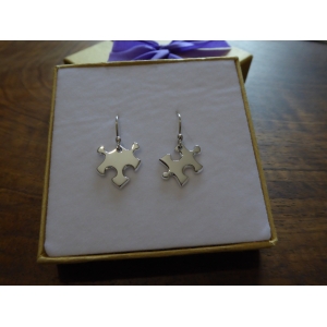Dangly Puzzle Earrings