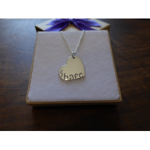 Heart with Name Necklace