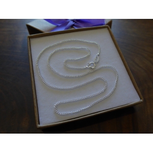 Sterling Silver Curb Chain, 1.5mm
