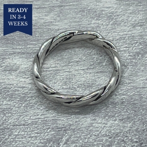 Twisted Ring Sterling Silver