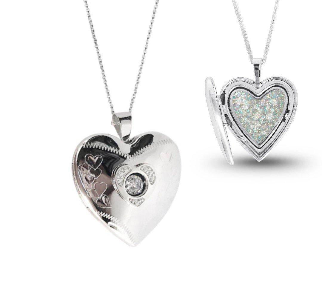 Twinkling on sale heart necklace