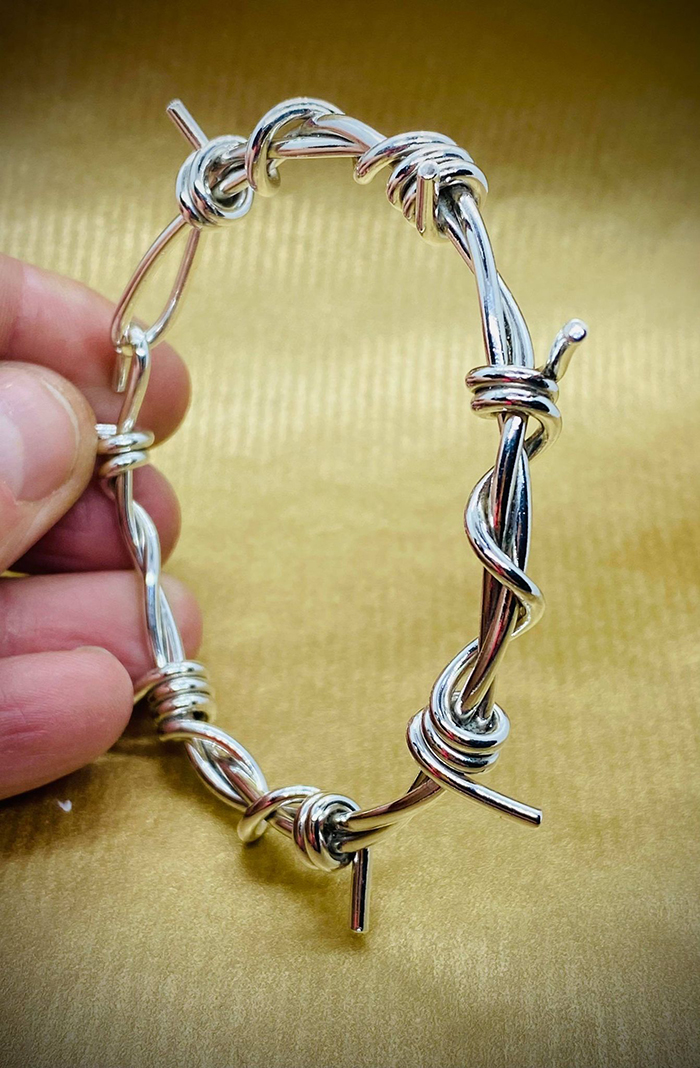 Medium Barb Wire Bracelet