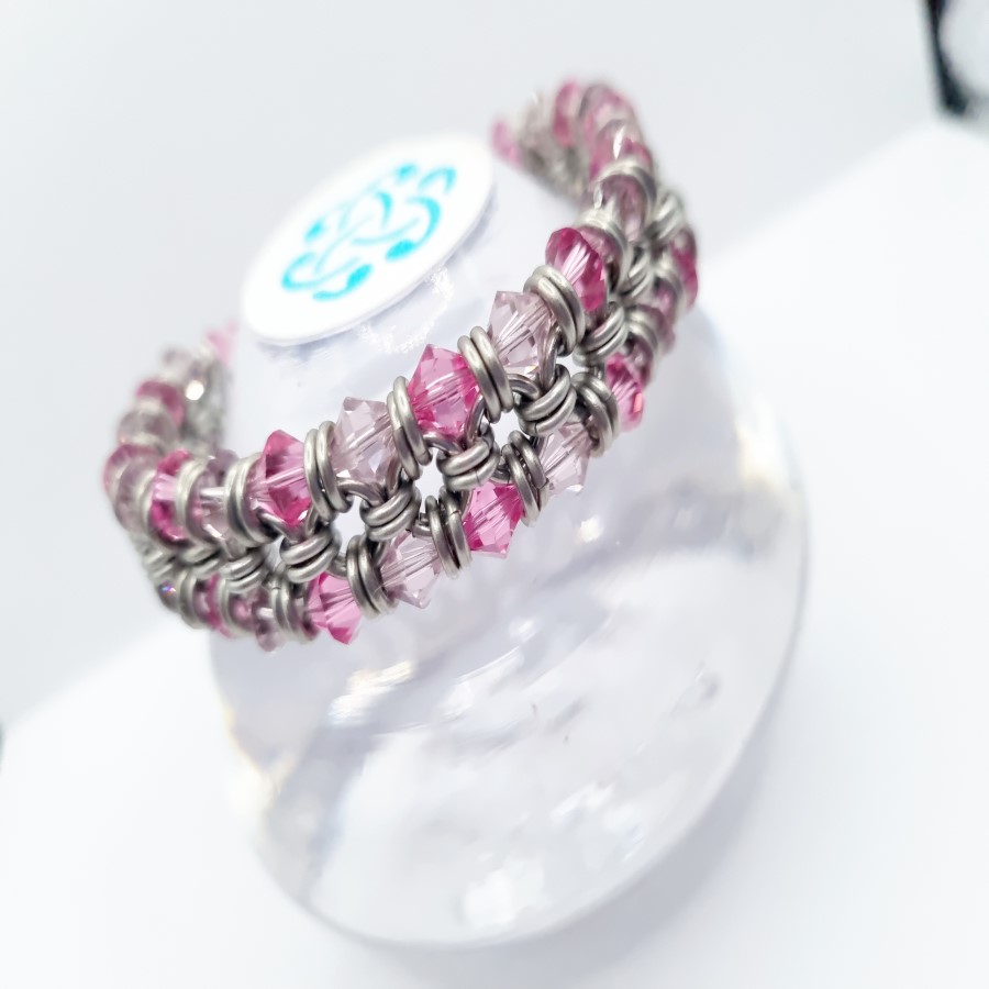 pink ice bracelet