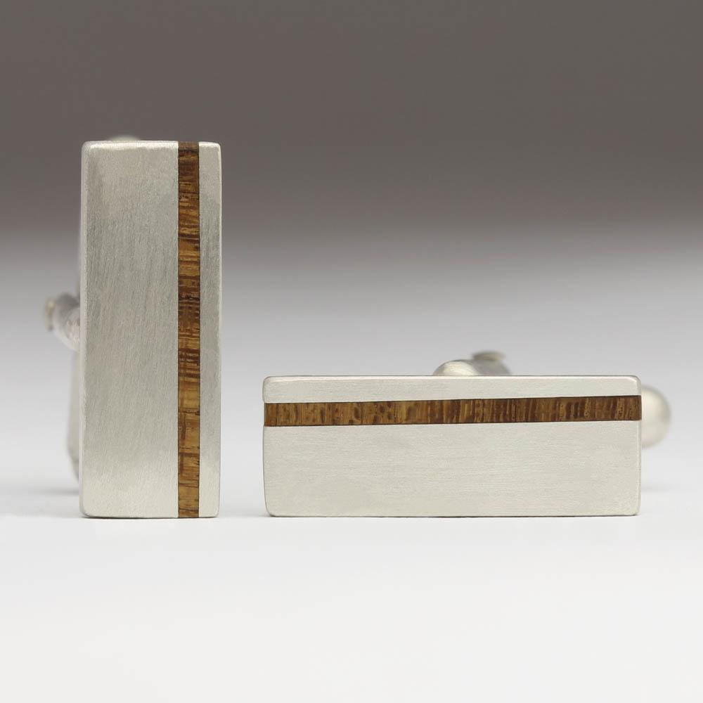 Silver Champs Élysées Cufflinks