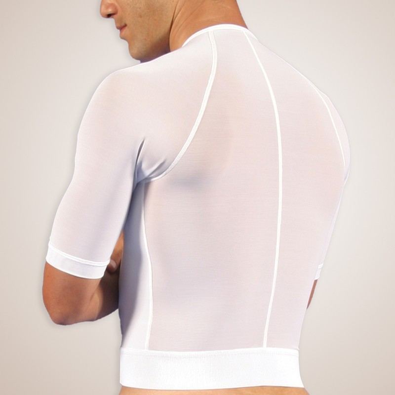 Zippered Compression Vest with Arms – Stage 1 | Eurosurgical