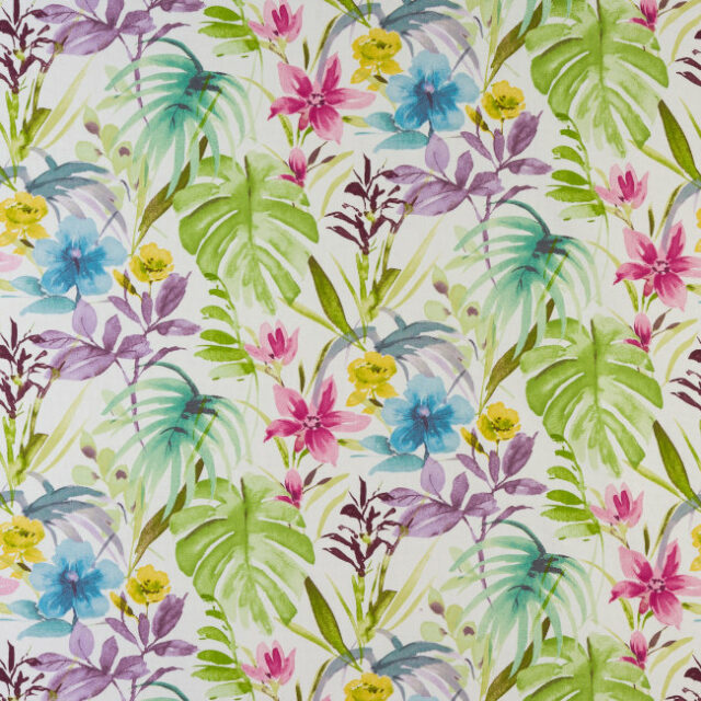 Tropical Paradise Summer Gloss Wipe Clean Oilcloth Tablecloth
