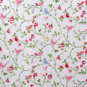 Bird Trail Chintz Gloss Oilcloth