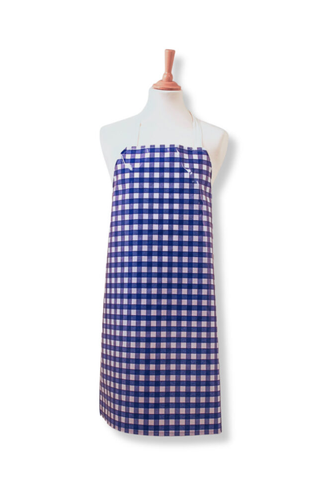 Vichy Royal Adult Wipe Clean Oilcloth Apron