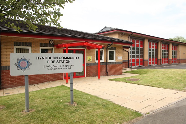 Hyndburn fire station