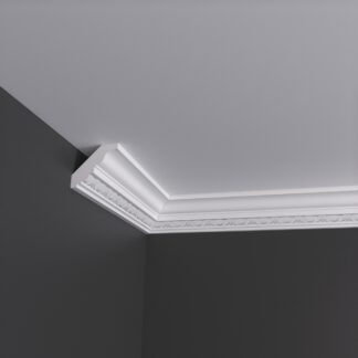 Small Egg and Dart Plaster Cornice Coving - 3m