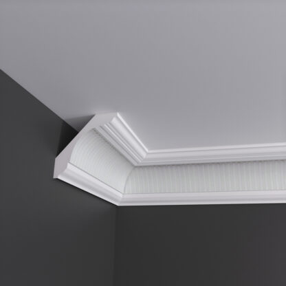 Fluted Plaster Cornice Coving - 3m