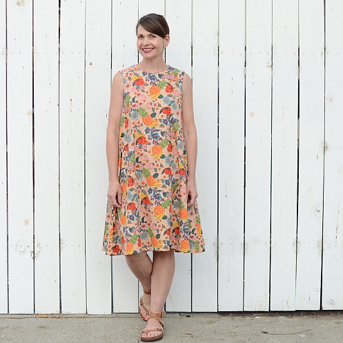 Megan Nielsen Patterns, Floreat Dress & Top Sewing Pattern