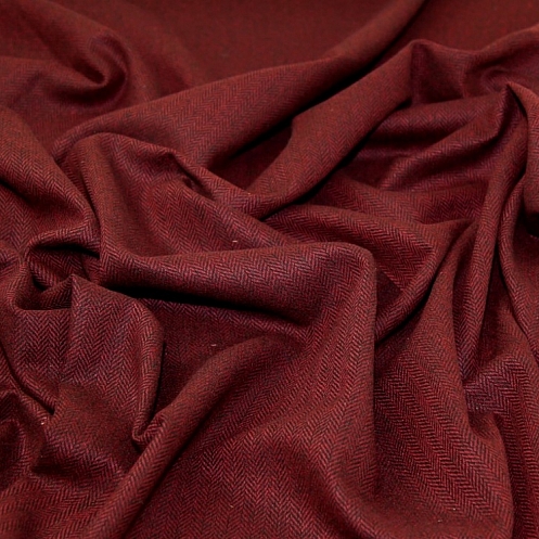 Vibrant Red Coating Wool Fabric 2717 – Fabrics4Fashion