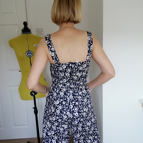 Ladies Dress Romper Maxi Dress Jumper Sewing Pattern 6446 NEW LOOK UNCUT 6-18