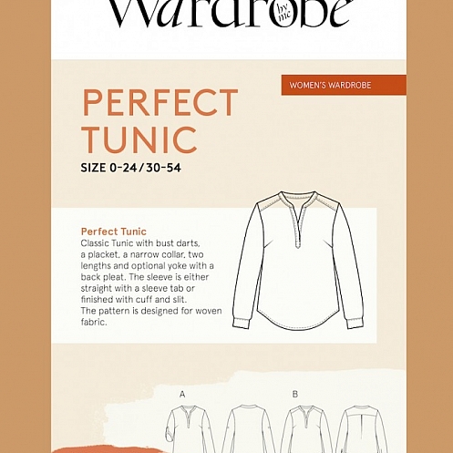 Tunic sewing pattern  Wardrobe By Me - We love sewing!