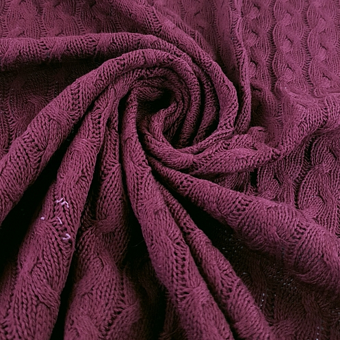 Minerva Core Range 100% Cotton Sweater Knit Stretch Fabric, 1196871