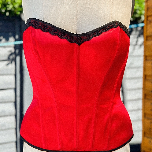 Royal Black Couture & Corsetry - Last week I did a lot of pattern drafting  and I also took some time to work on a new overbust pattern for cup sizes  from