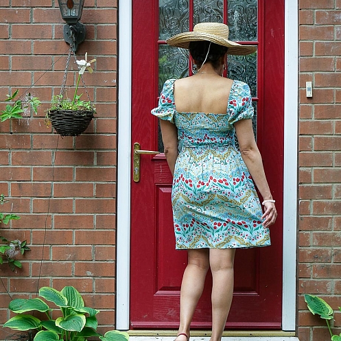DIY Cottage dress, Making a shirred dress and a wrap dress in one design