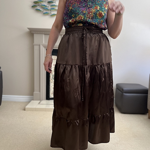 Pattern Review: Julia Tiered Skirt in Crisp Cotton Poplin – the thread