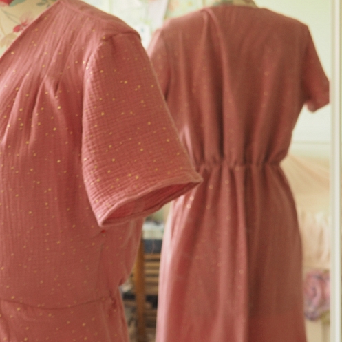 McCalls M7381 Dress Pattern Review - Sew Dainty