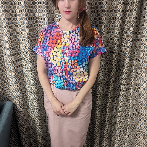 Pattern Review: Julia Tiered Skirt in Crisp Cotton Poplin – the thread