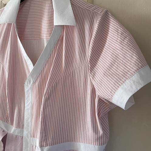 Byrdie Button-up Sewalong, Part 4: Interfacing Pieces, Sewing