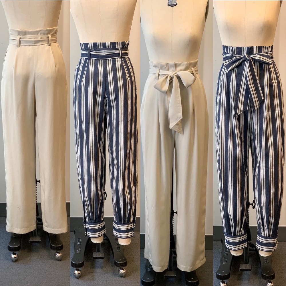 Vogue Patterns 1873 Misses' and Misses' Petite Pants and Tie Belt