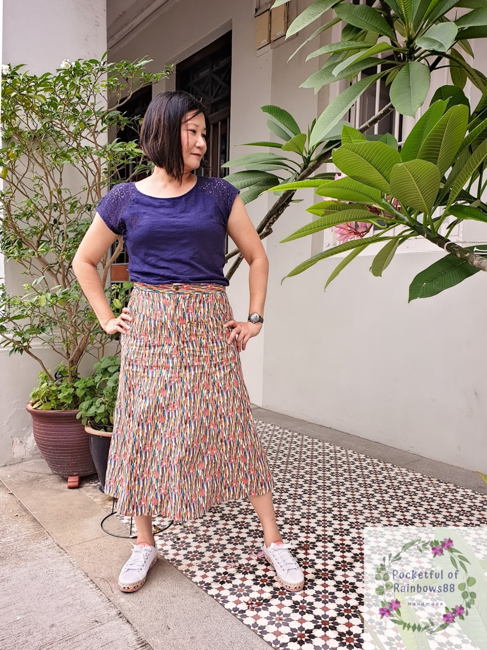 True Bias Paper Sewing Pattern Salida Skirt | 1191703 | Minerva