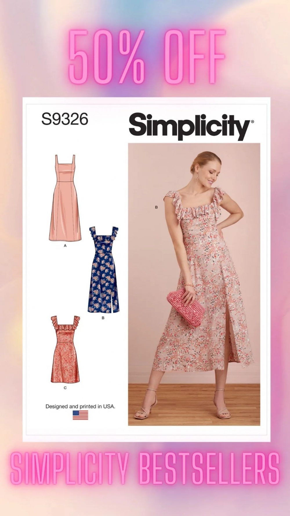 SEW WITH ME: SIMPLICITY S9326 VIEW B