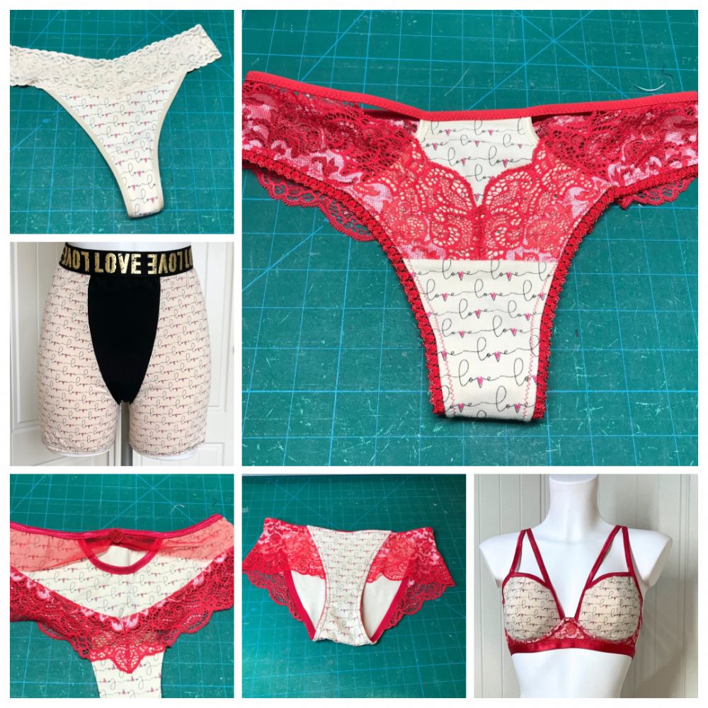 Lucky Booty Undies PDF Sewing Pattern, Underwear Pattern, Panty
