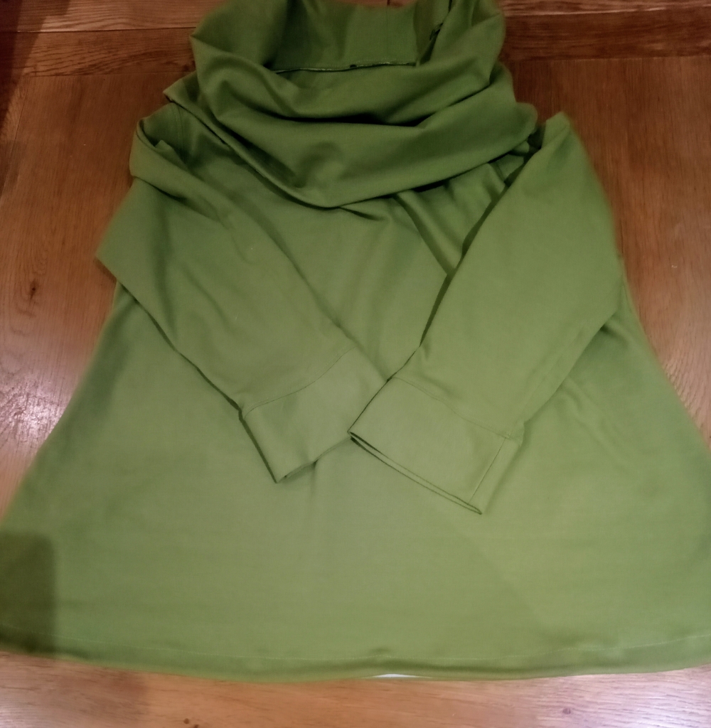 ORGANIC Cotton Lycra Solid Knit - Green