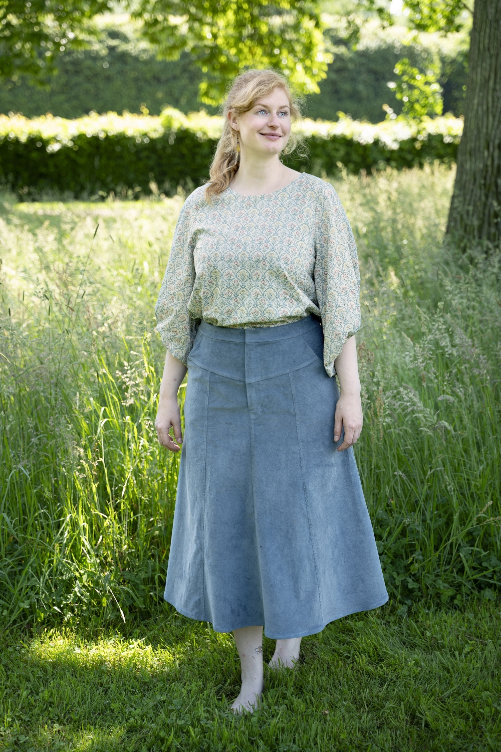 True Bias Paper Sewing Pattern Salida Skirt | 1191703 | Minerva