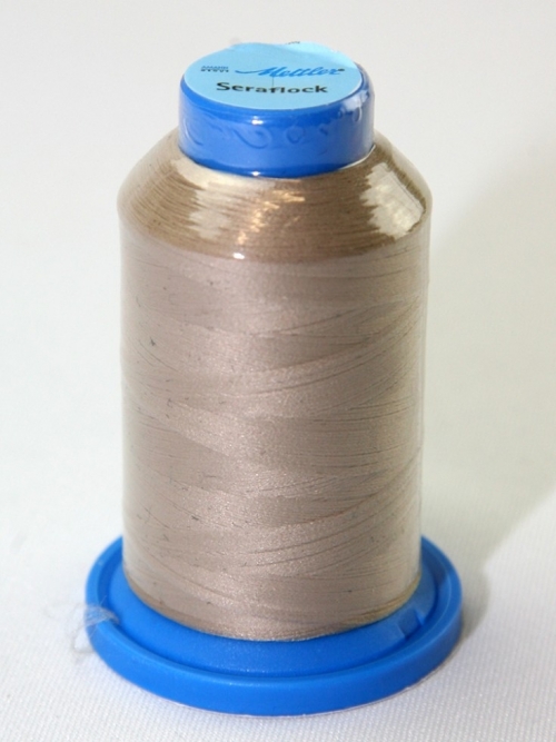 Mettler Seraflock Stretch Sewing Thread 1222 Mid Beige
