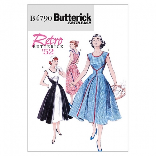 Butterick Paper Sewing Pattern 4790