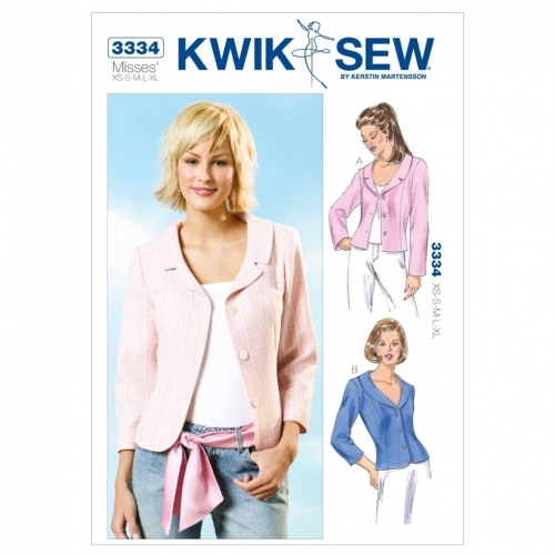 kwiksew - 3334 Kwik Sew Femmes sewing pattern 3334 Ajustée Vestes