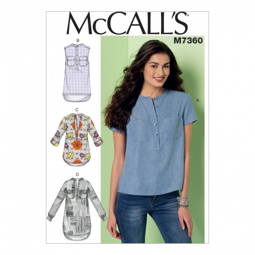 McCalls Paper Sewing Pattern 7360, 1012006