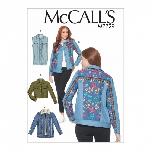 McCalls Paper Sewing Pattern 7729