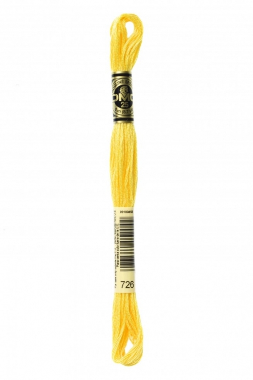 DMC Stranded Cotton Embroidery Thread 726