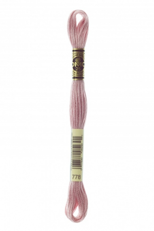 DMC Stranded Cotton Embroidery Thread 778