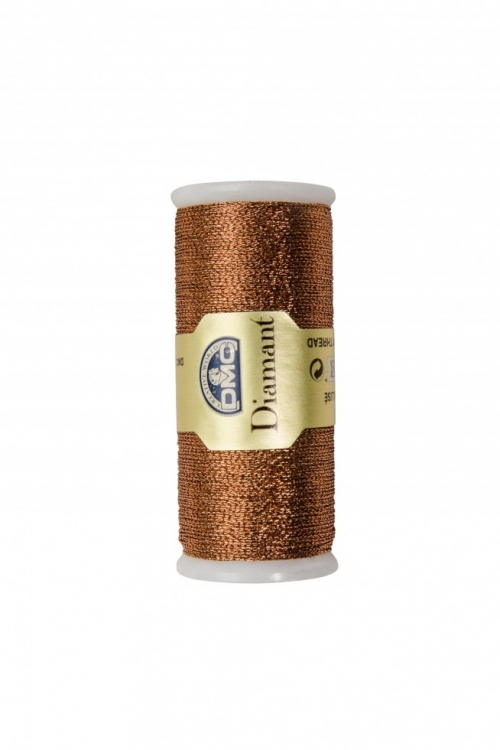 DMC Diamant Metallic Thread Copper D301 DMC Diamant Metallic Thread Copper D301